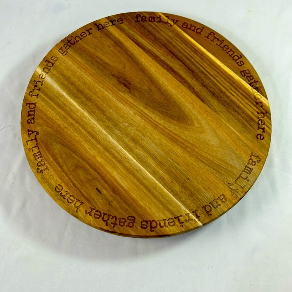 Wood Lazy Susan Primitives by Kathy